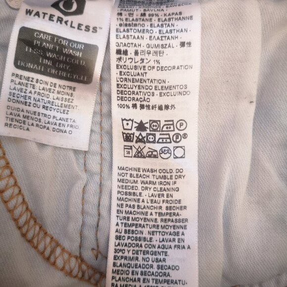 Levi's 512 Men's Size 32 Waist Medium Wash Slim Fit Blue Jeans - Picture 10 of 13